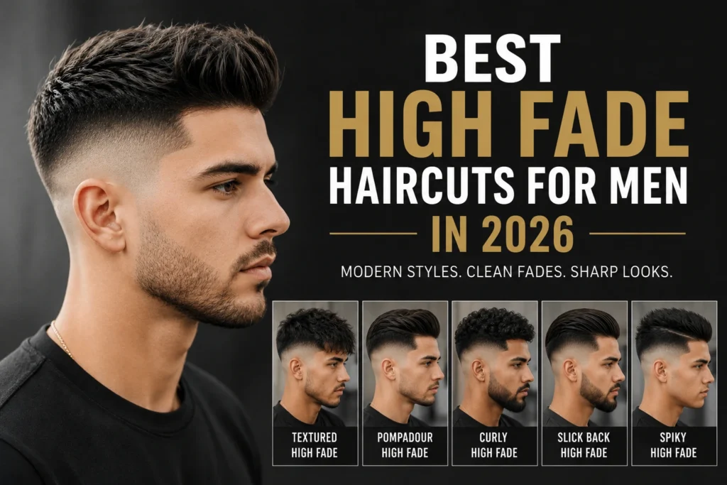 Best High Fade Haircuts for Men in 2026 best high fade
