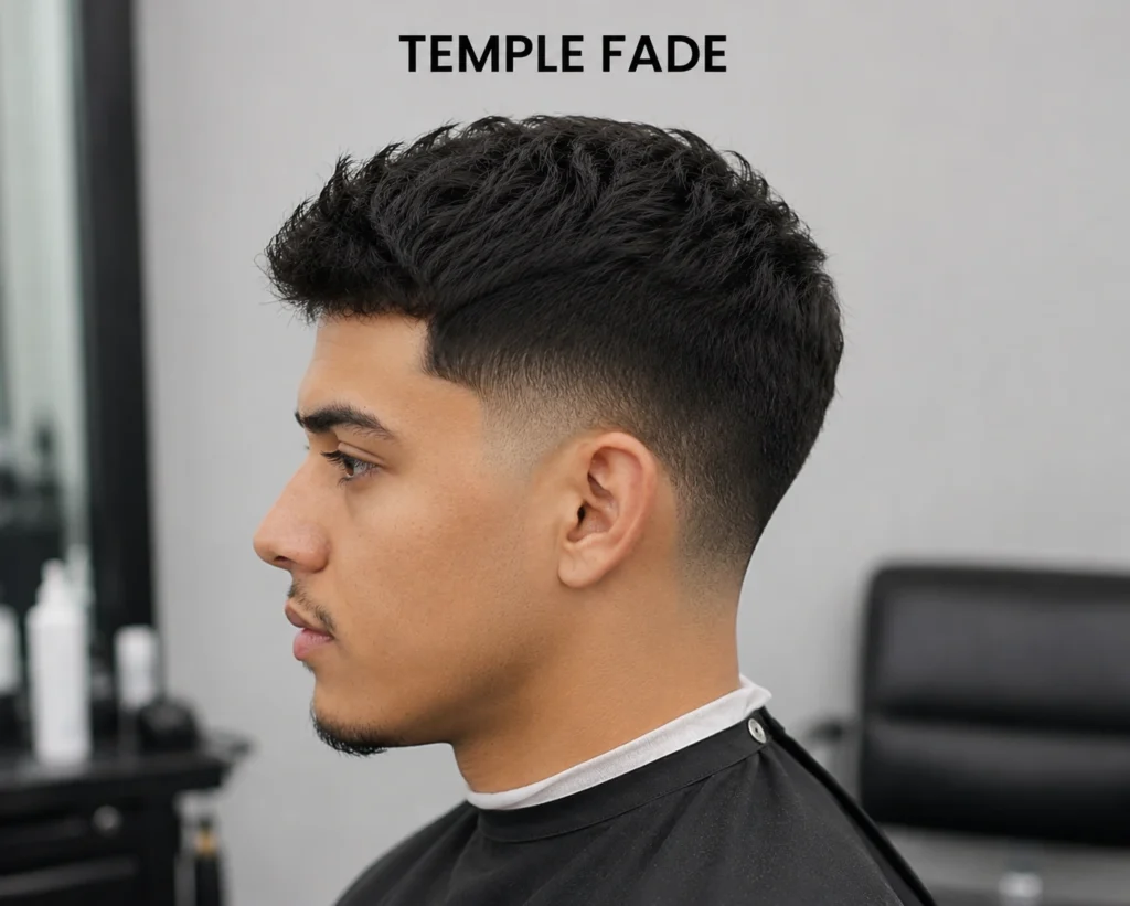 temple fade