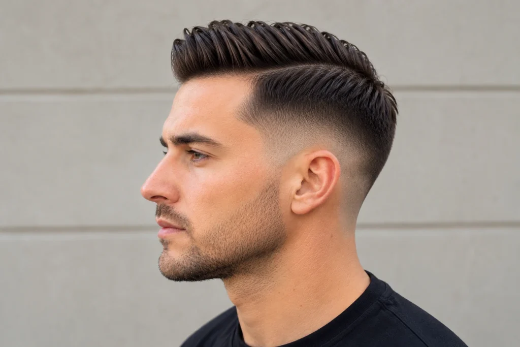 Comb Over Haircut — Best Styles, Cuts & Hairstyles for Men comb over fade