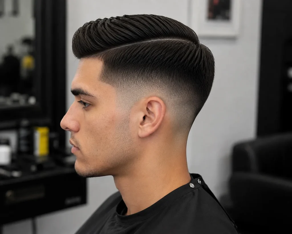 Mid Fade Haircut: Best Styles, Cuts & Trends for Men in 2026 mid fade comb over converted from png