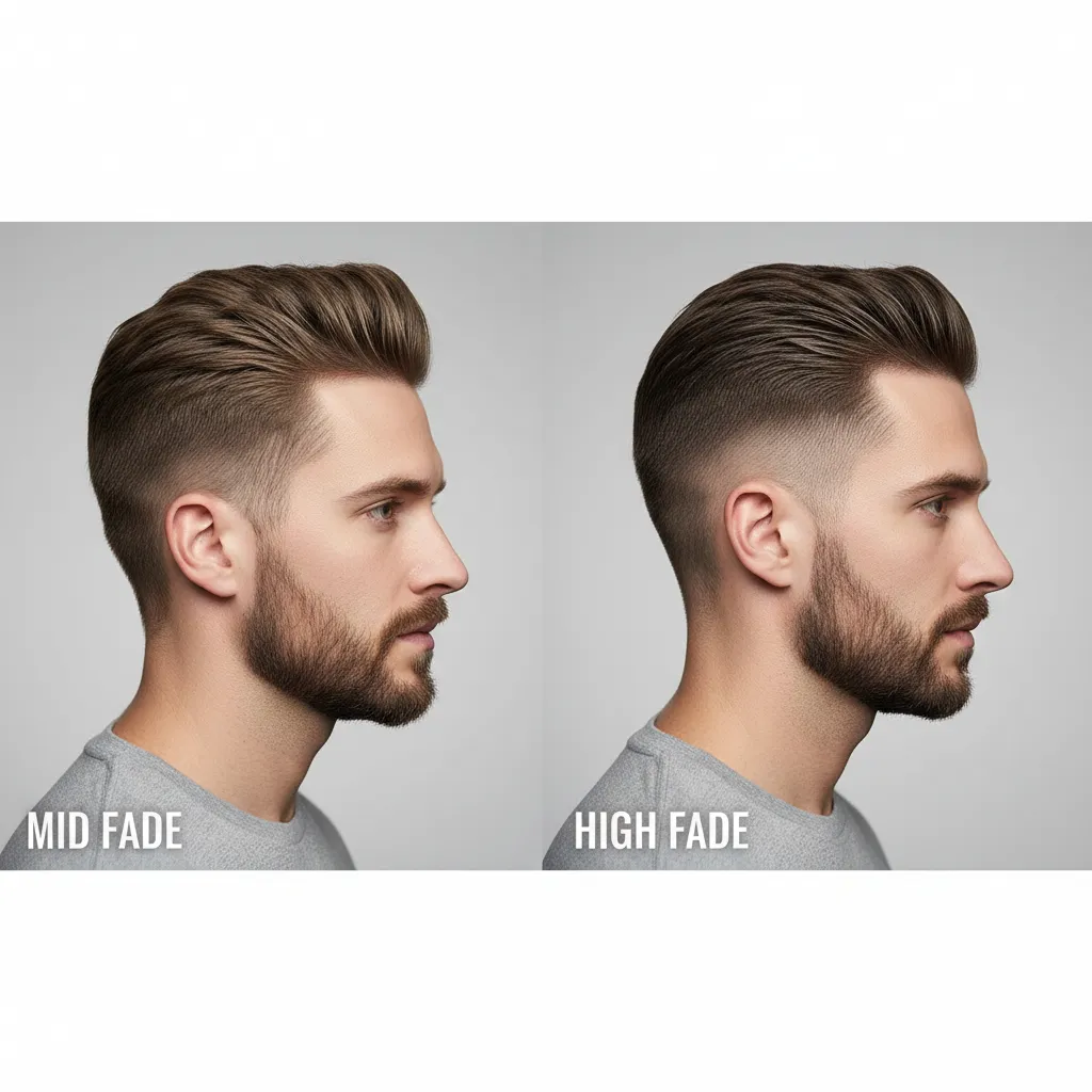 Mid Fade Haircut: Best Styles, Cuts & Trends for Men in 2026 mid fade vs high fade