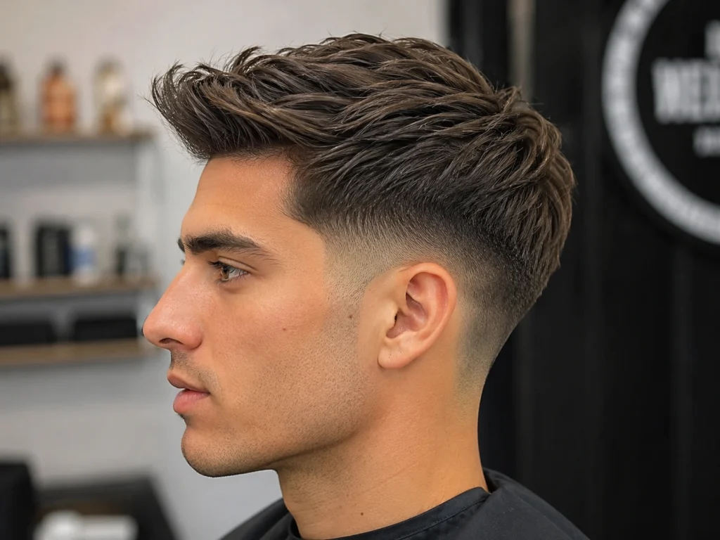Comb Over Haircut — Best Styles, Cuts & Hairstyles for Men textured comb over