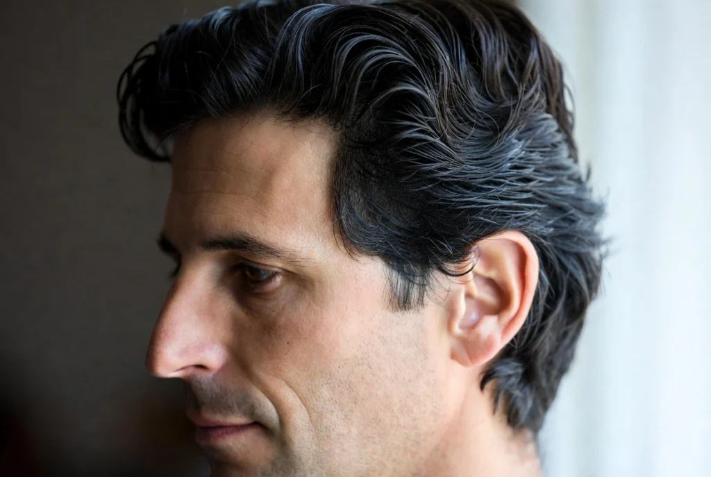 Comb Over Haircut — Best Styles, Cuts & Hairstyles for Men wavy hair comb over