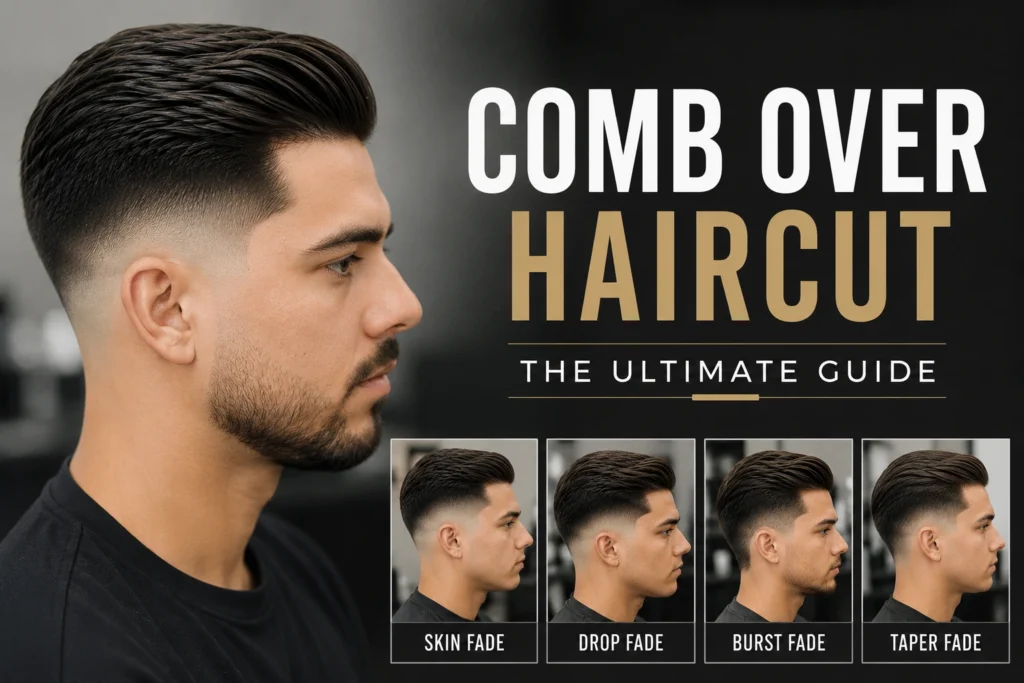 Comb Over Haircut — Best Styles, Cuts & Hairstyles for Men comb over haircut